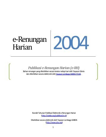 2004 - Download - SABDA.org