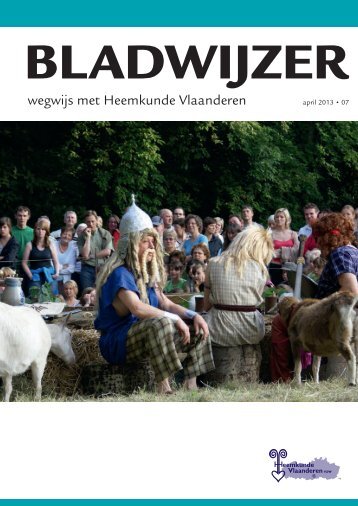 Bladwijzer 7 (pdf, 2,3 mb) - Heemkunde Vlaanderen