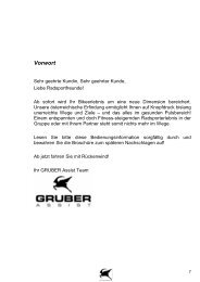 Vorwort - Gruber Assist