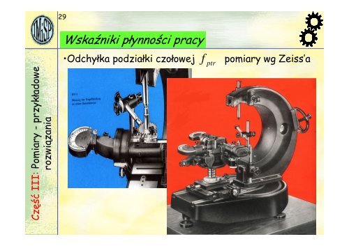 Pomiary kÃ³Å zÄbatych