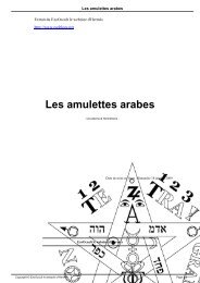 Les amulettes arabes - EzoOccult