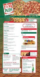 APPETIZERS Soup Of the Day KID'S MENU - Cristy's Pizza