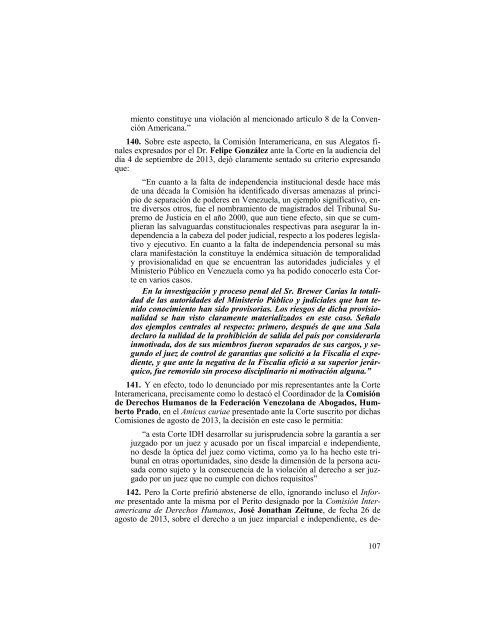 II, 1, 16- LIBRO ARBC vs  VENEZUELA ANTE CIDH  ANALISIS CRITICO 2014