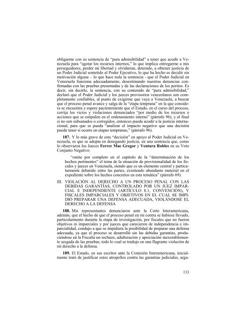 II, 1, 16- LIBRO ARBC vs  VENEZUELA ANTE CIDH  ANALISIS CRITICO 2014