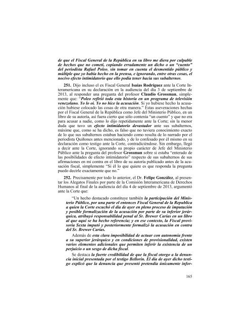 II, 1, 16- LIBRO ARBC vs  VENEZUELA ANTE CIDH  ANALISIS CRITICO 2014