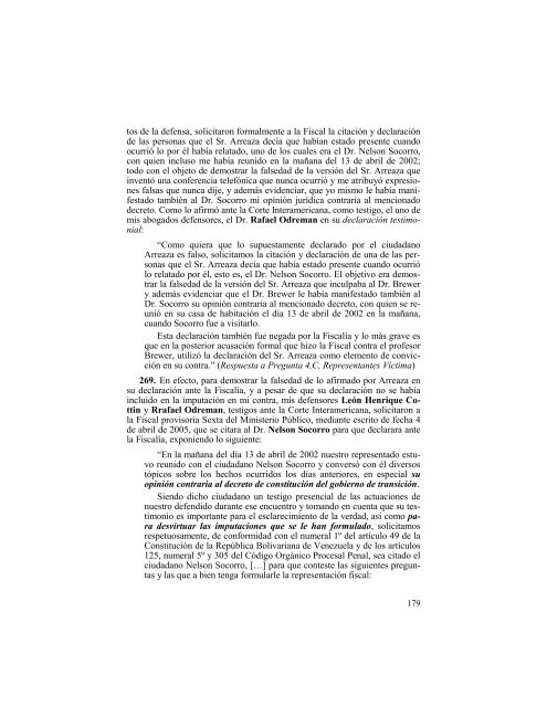 II, 1, 16- LIBRO ARBC vs  VENEZUELA ANTE CIDH  ANALISIS CRITICO 2014