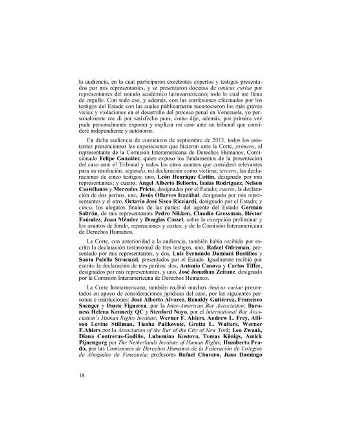 II, 1, 16- LIBRO ARBC vs  VENEZUELA ANTE CIDH  ANALISIS CRITICO 2014