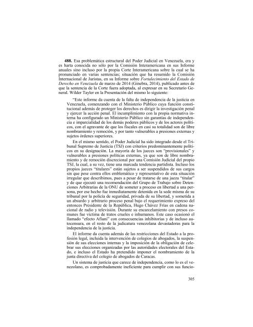 II, 1, 16- LIBRO ARBC vs  VENEZUELA ANTE CIDH  ANALISIS CRITICO 2014