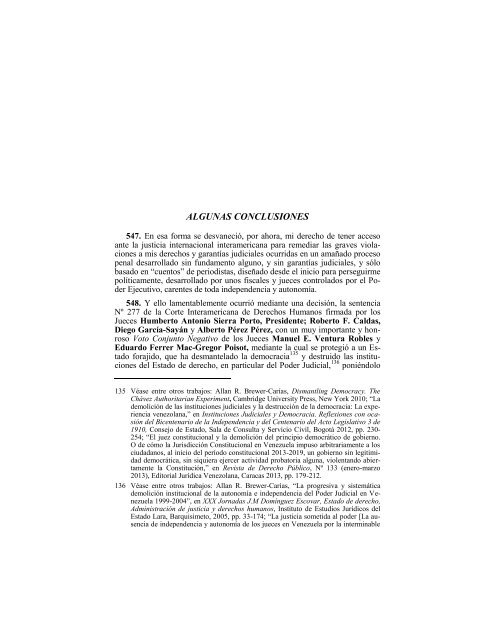 II, 1, 16- LIBRO ARBC vs  VENEZUELA ANTE CIDH  ANALISIS CRITICO 2014