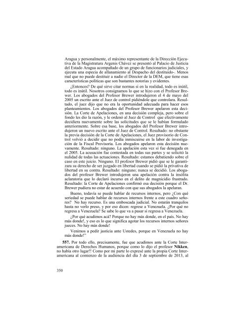 II, 1, 16- LIBRO ARBC vs  VENEZUELA ANTE CIDH  ANALISIS CRITICO 2014