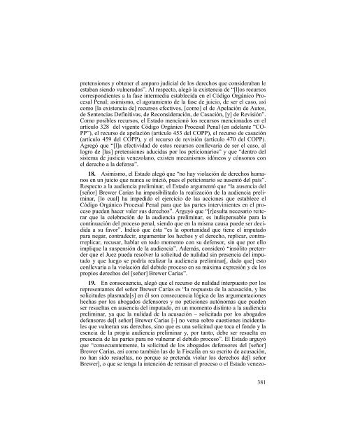 II, 1, 16- LIBRO ARBC vs  VENEZUELA ANTE CIDH  ANALISIS CRITICO 2014