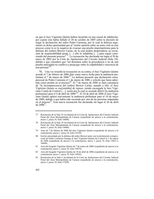 II, 1, 16- LIBRO ARBC vs  VENEZUELA ANTE CIDH  ANALISIS CRITICO 2014