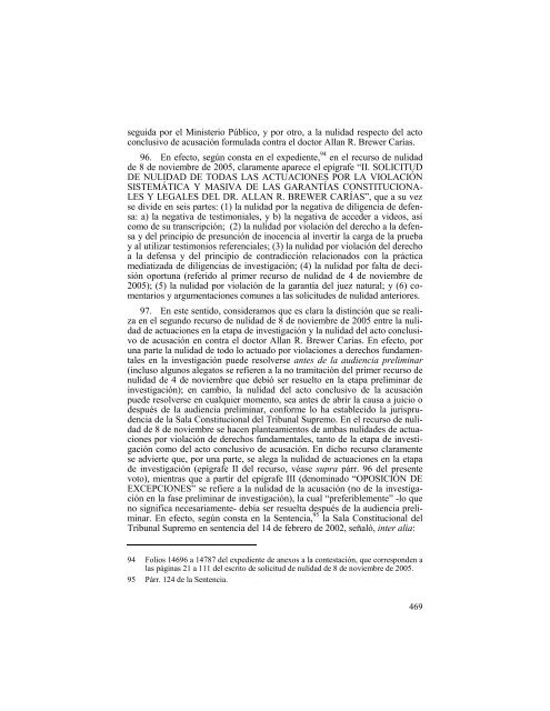 II, 1, 16- LIBRO ARBC vs  VENEZUELA ANTE CIDH  ANALISIS CRITICO 2014