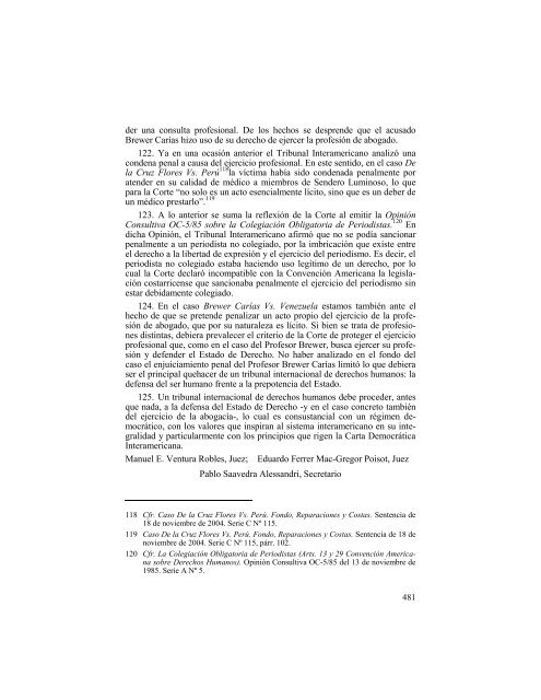 II, 1, 16- LIBRO ARBC vs  VENEZUELA ANTE CIDH  ANALISIS CRITICO 2014