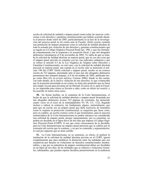 II, 1, 16- LIBRO ARBC vs  VENEZUELA ANTE CIDH  ANALISIS CRITICO 2014