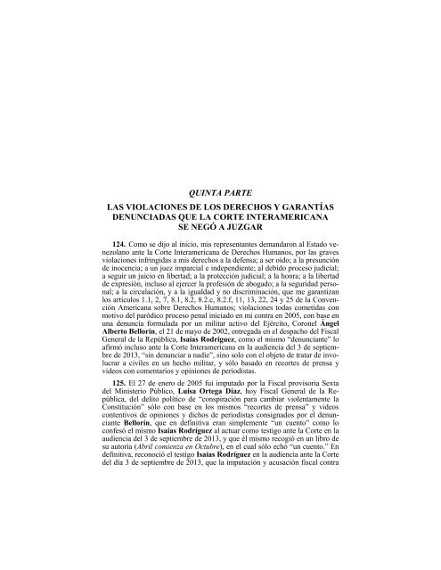 II, 1, 16- LIBRO ARBC vs  VENEZUELA ANTE CIDH  ANALISIS CRITICO 2014