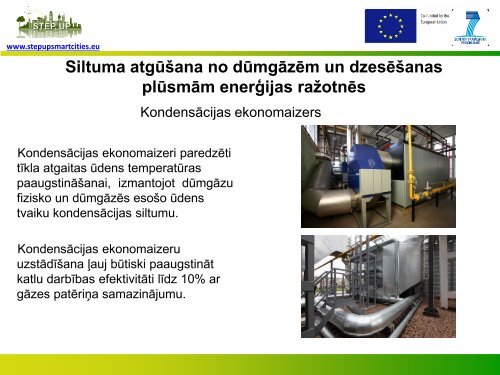 Siltuma atgÅ«Å¡ana no dÅ«mgÄzÄm un dzesÄÅ¡anas plÅ«smÄm enerÄ£ijas ...