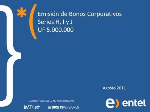 Unidades de negocio - Entel