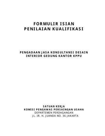 KATEGORI JASA - Procurement