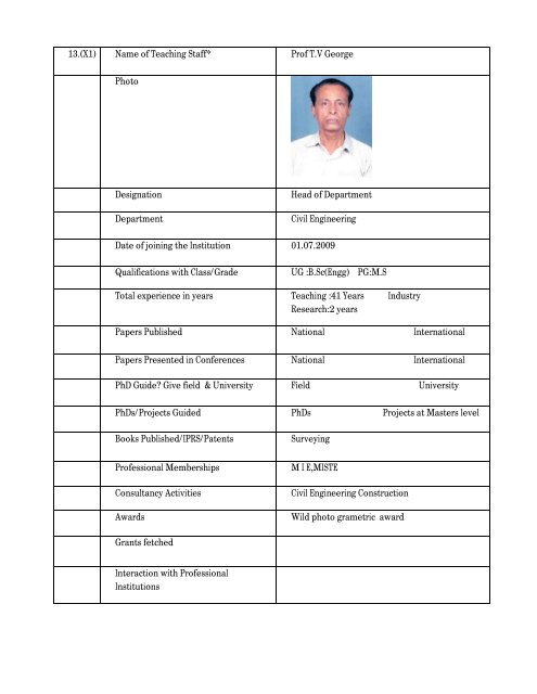 Mandatory Disclosure - Thejus Engineering College