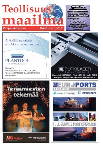 Pohjanmaa-Oulu Maaliskuu 1/2011 - Yritysmaailma
