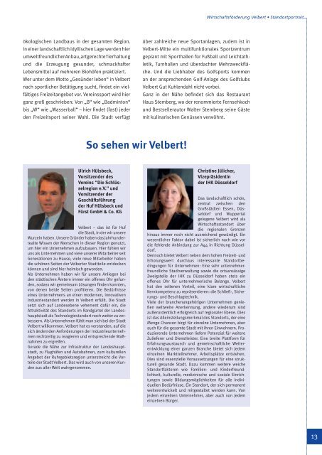 Geschäftsbericht (pdf, 3,5 MB) - Wirtschaftsförderung Velbert - Stadt ...