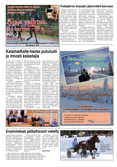 pudasjarvilehti-10-2.. - PudasjÃ¤rvi-lehti ja VKK-Media Oy