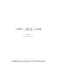 Camlp5 - Reference Manual - Virtual building 8 - Inria