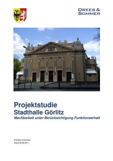 [PDF] Projektstudie Stadthalle Görlitz