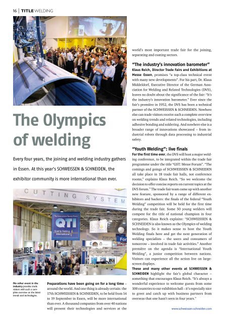 Issue 1/2009 - Messe Essen