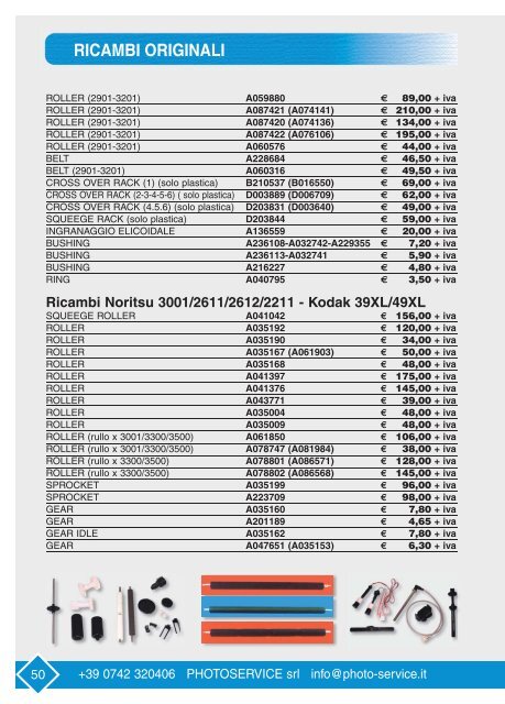 Catalogo PDF - Photoservice