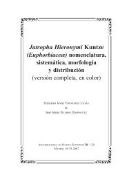 Jatropha Hieronymi Kuntze - Biblioteca digital del Real JardÃ­n ...