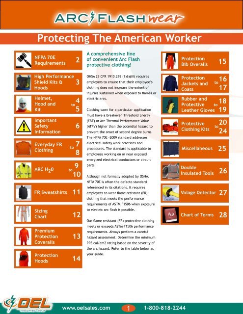 OEL ARC Flash Wear - Dixie Construction Products