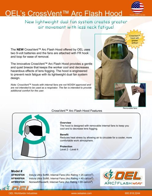 OEL ARC Flash Wear - Dixie Construction Products