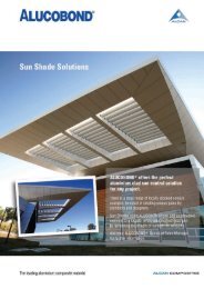 Alucobond Sunshade Flyer