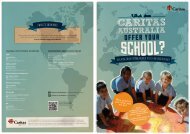 Education Program Brochure - Caritas Australia