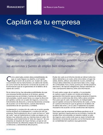 Management: Capitán de tu empresa - Coparmex