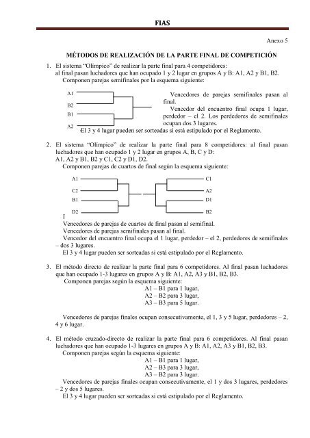 REGLAS INTERNACIONALES DE LUCHA SAMBO (deportivo y ...