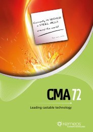 Brochure CMA 72, Leading castable technology