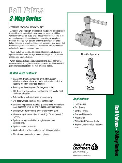 2 way ball valve 022502 - Fluid Process Control