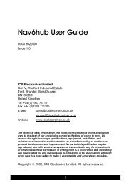 NAV6 Hub User Guide Issue 1 (MAN3029.00) - ICS Electronics Ltd