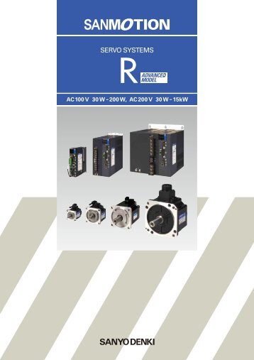 Sanyo Denki R Advanced Servo Product Catalog - Bay Advanced ...