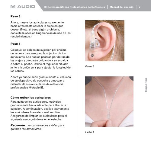 Manual del usuario - M-Audio