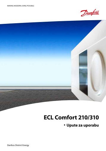 ECL Comfort 210/310 Upute za upotrebu - Danfoss.com