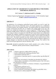 application of adsorption packed-bed reactor model for ... - IWTC