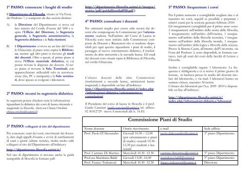 Fai clic qui per scaricarlo - Dipartimento di Filosofia - UniversitÃ  ...