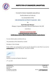 registration form - Institution of Engineers Mauritius