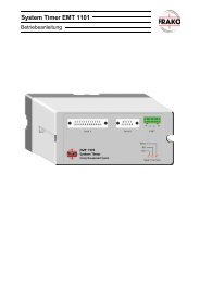 System Timer EMT 1101 - FRAKO Kondensatoren