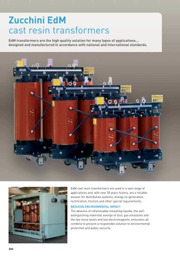 Zucchini EdM cast resin transformers - Legrand