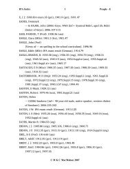 IPA Index 1 People - E Â© M K C MacMahon 2007 E, [ ]: 1900.fÃ©vr ...